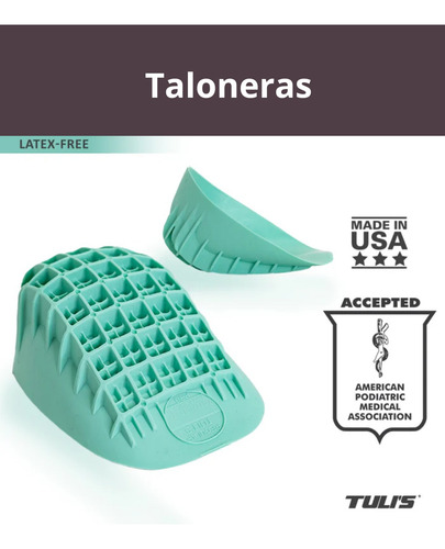 Talonera De Silicona Tuli's Heavy Duty. Absorbe El Impacto.