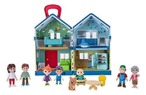 Playset Cocomelon Deluxe Family House Com Música E Sons