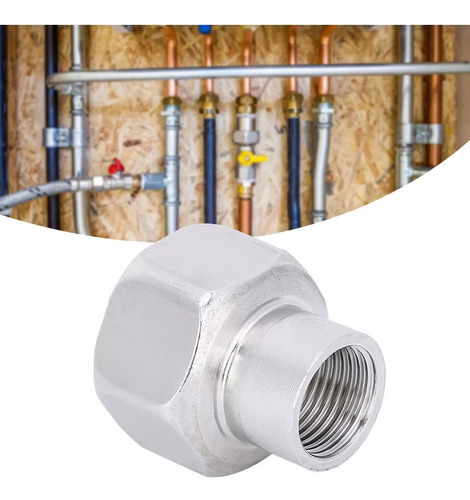 Adaptador De Tubo Npt Hembra De 1/2 Pulgada A Npt Hembra De