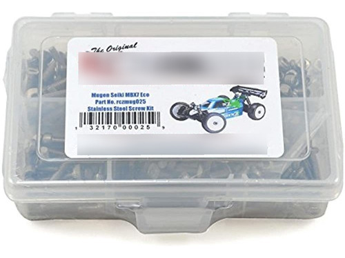 Rc Screwz Mugen Mbx7 Kit De Eco De Tornillos De Acero Inoxid