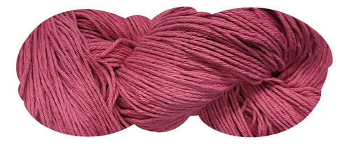Hilado De Algodón Cotton Sense Mia X 3 Madejas De 150 Grs. Color Coral M554