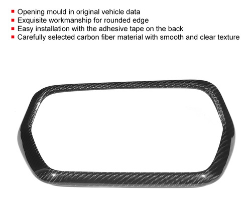 Mz Quadro De Navegação Em Fibra De Carbono Para Chevrolet