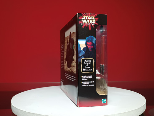 Star Wars Black Series Darth Maul Sith Speeder Comic-con (Usado)