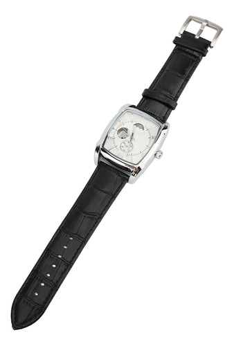 Reloj Mecánico Moon Phase Skeleton Automatic De Pulsera Para
