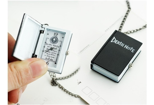 Imagen 3 de 3 de Death Note - Reloj Colgante - Cuaderno