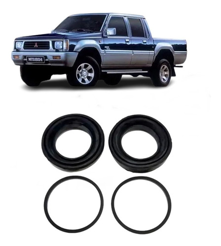 Kit Reparo Pistão Pinça L200 4x4 Gl Gls 95 /... L200 Savana