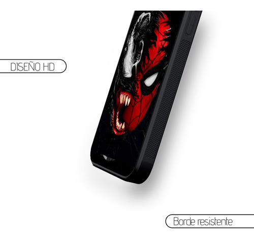 Funda + Dos Micas Para Iphone (todos) De Veenom Araña Iphone 13