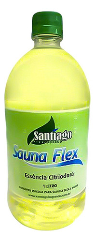 Essência Para Sauna Seca E Vapor Eucalipto 1 Litro Santiago