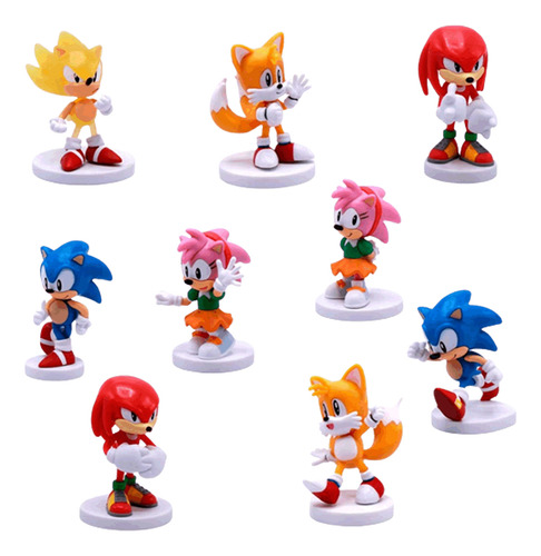 Mini Boneco Personagem Sonic The Hedgehog Surpresa
