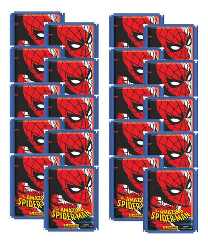 Pack 20 Sobres Album Spiderman 60 Años