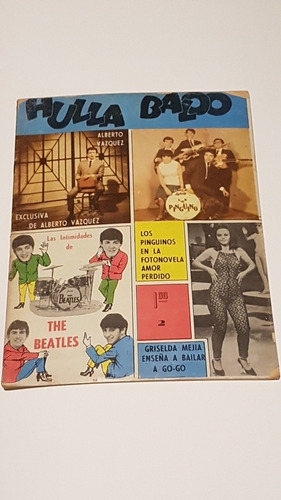 Revista Fotonovela Hulla Baloo Num. 2  1966 La Voz Del S