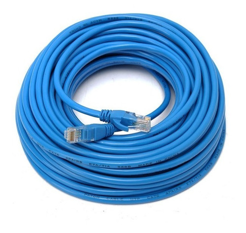 Cable De Red Utp Patch Cord Cat6 Cat6e Certificado 20 Mts 