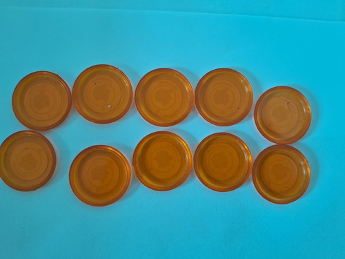 Botão Canindé - Amarelo - Adesivo Replica - Tirandentes (Usado)