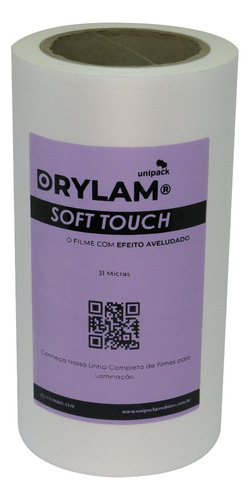 Bopp Soft Touch Efeito Aveludado A4 34cm X 100m