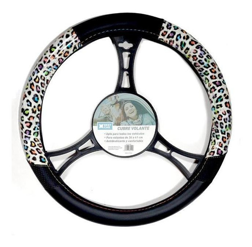 Cubre Volante Auto Protector Animal Print Colores Ix-46