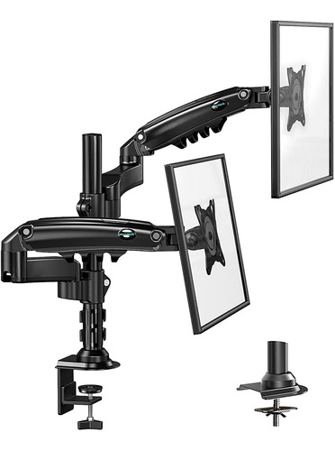 Huanuo Soporte De Doble Monitor De 17 A 32 Pulgadas 