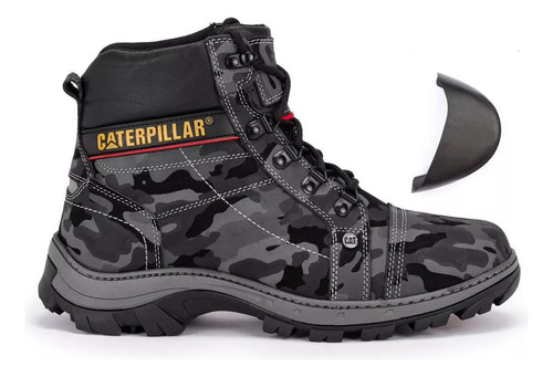 Borcego Botas Caterpillar Punta D-acero Plantilla Ortopédica