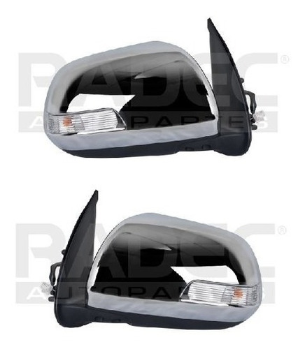 Par Juego Espejos Toyota Hilux 2012 - 2013 Electrico C/d Rxc