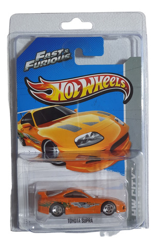 Hot Wheels Toyota Supra Rápidos Y Furiosos 2013 5/250