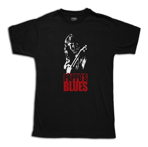 Remeras Pappo´s Blues Rock Hombre Mujer Talles Riff Viticus