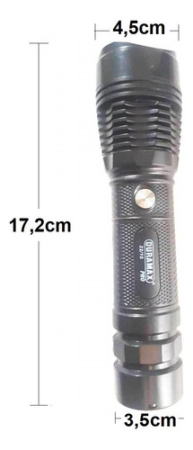 Linterna Táctica Ultra Potente Recargable Led 1 Watts