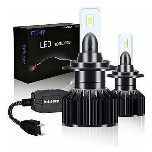 Infitary H7 Bombillas Led Para Faros Delanteros 12000lm Mini