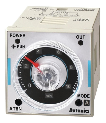 Timer Analogo Multifuncion 24-240v Ac/dc Autonics At8n