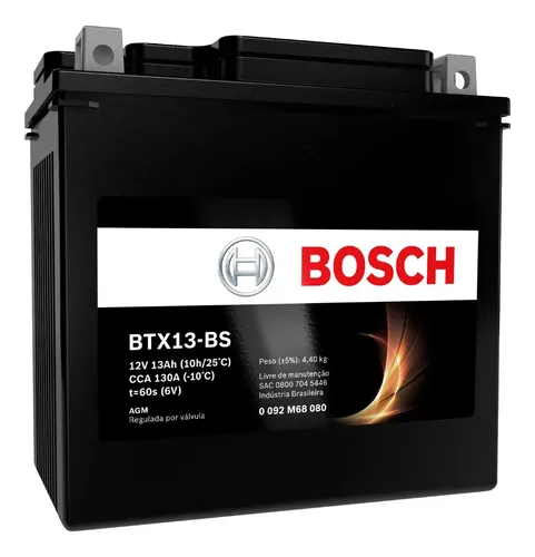 BXT 13 Bateria Kawasaki Zx 1100 C/g Bosch 13ah Btx13-bs (ytx14-bs