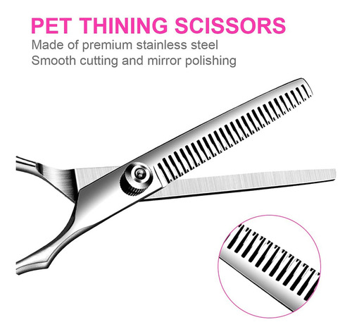 1 Conjunto De 6 Polegadas Pet Grow Tools Tesoura