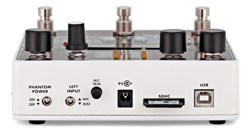 Pedal Electro Harmonix 22500 Dual Stereo Looper- Color Negro/blanco