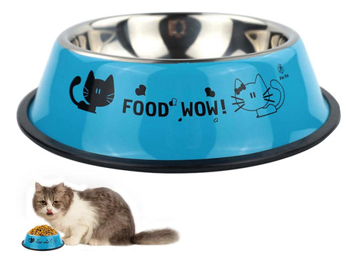 Cuencos Para Perros De Acero Inoxidable Plato De Comida Para