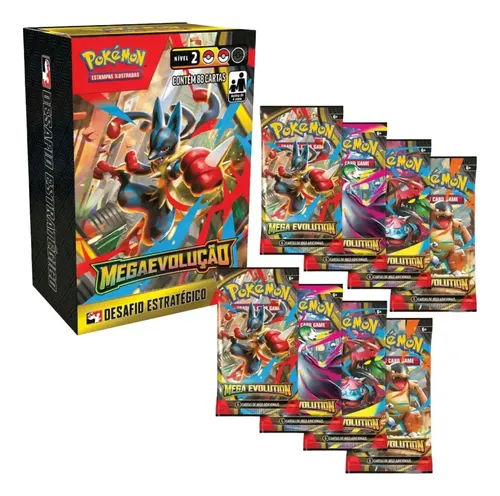 Cartas Colecionáveis Pokémon Mega Evolução – Desafio Estratégico