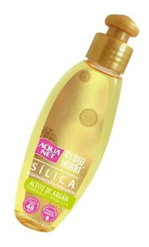 2 Pza Sílica Aqua Net Glow Blend Aceite De Argán 100 Ml