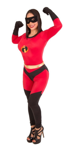 Disfraz Para Dama Elastigirl Los Increibles Halloween Sexy