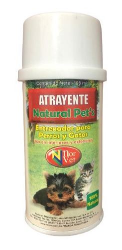 Imagen 1 de 6 de Mega Oferta Natural Pets Spray Educador Atrayente Cachorros