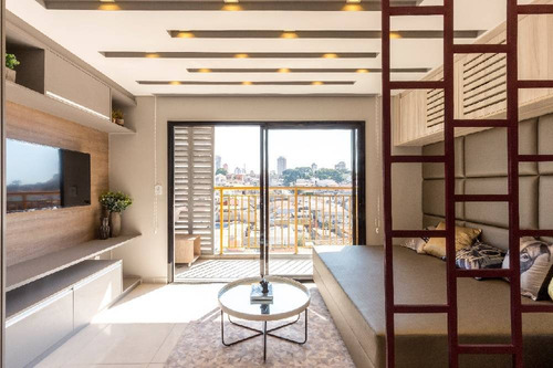 Imagem 2 de 14 de Apartamento Studio Com 28m² No Bairro Vila Carrão!