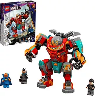 Lego Marvel What If Tony Stark Sakaarian Iron Man Hulk 76194