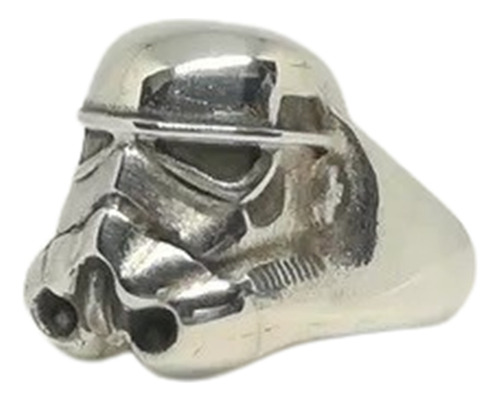 Anillo Star Wars Stormtrooper De Plata 925 Soldado Imperial