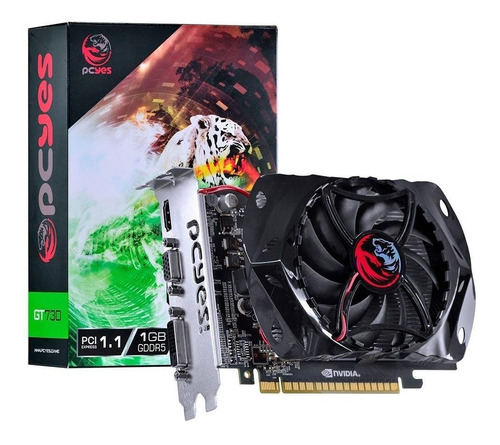 Placa De Vídeo Geforce Nvidia Gt730 1gb Gddr5 128 Bits Loi