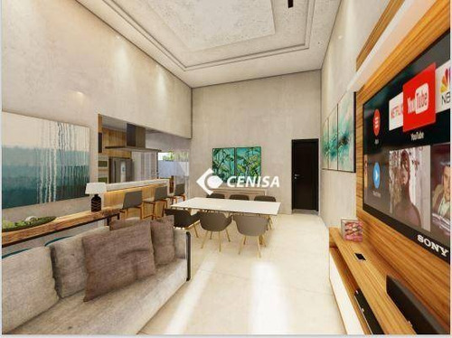 Imagem 3 de 7 de Casa À Venda, 188 M² Por R$ 1.299.000,00 - Condomínio Piemonte - Indaiatuba/sp - Ca2529