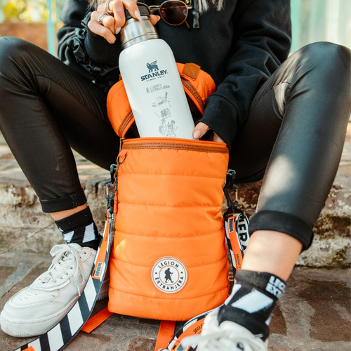 Imagen 9 de 9 de Mochila Matera Diamond Pop Naranja