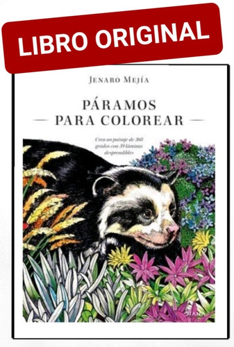 Páramos Para Colorear ( Libro Nuevo Y Original )