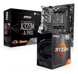 Combo Actualizacion Ddr4 Ryzen 5 4600g + Motherboard A320m