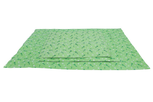 Manta Refrescante Para Verano Para Perros. Mpets 90cm X 60cm Color Verde