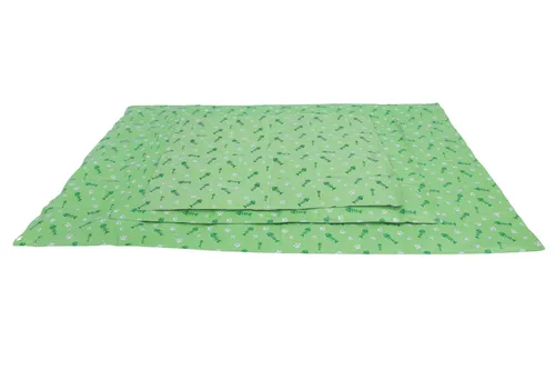 Manta Refrescante Para Verano Para Perros. Mpets 90cm X 60cm Color Verde