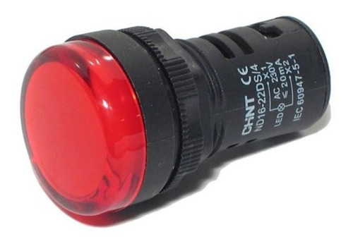 Piloto Compacto Ip65 Ø22mm 24vac/dc Rojo C/ Led