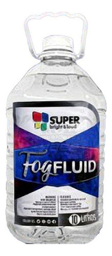 Liquido De Humo Super Bright & Loud Fog Fluid De 10 L