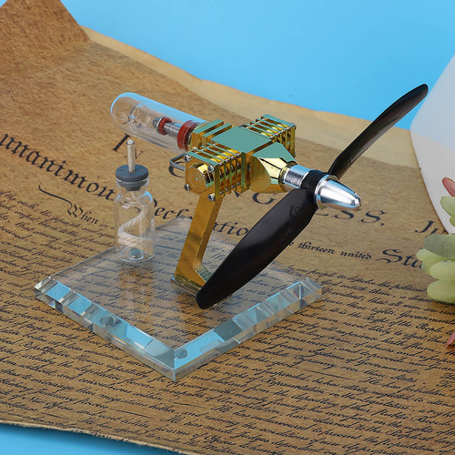 Ciencia De La Hélice De Un Avión Aerostático Modelo Stirling