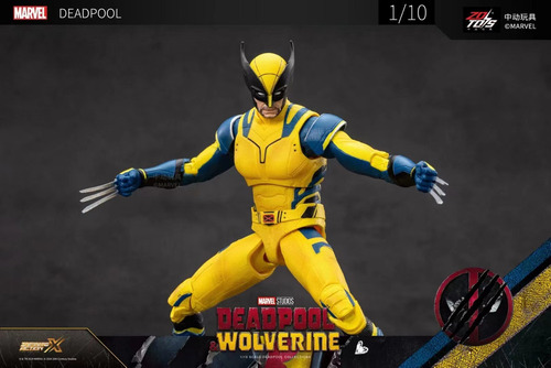 Modelo De Figura Articulada Original De Zd X-men Wolverine