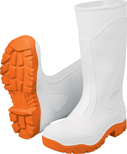 Bota Sanitaria Blanca Pvc Algodón Truper Industrial 39 Al 44